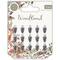 Craft Consortium Woodland Silver Pine Cone Metal Charms